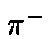 $\pi ^-$