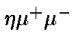 $\eta \mu^+ \mu^-$